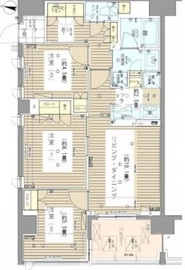 ガーデニエール砧レジデンス 319 間取り図