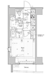 プレミアムキューブジー市谷甲良町 401 間取り図