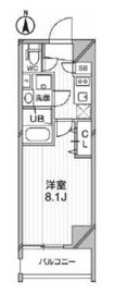 プライマルタワー錦糸町 502 間取り図