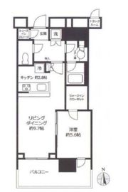 文京ガーデン・ザ・サウス 13階 間取り図