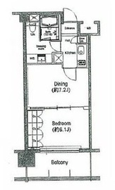 BPRレジデンス三田伊皿子坂 302 間取り図