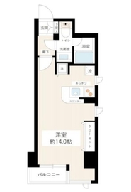 カスタリア新宿御苑 203 間取り図