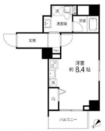 ハイリーフ上野 1004 間取り図