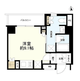 ブリリア目黒青葉台 3階 間取り図