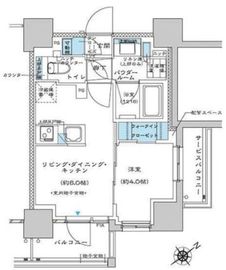 プレミスト板橋 1204 間取り図