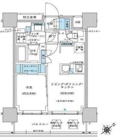 プレミスト板橋 1205 間取り図