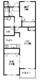 クレインズテラス 105 間取り図