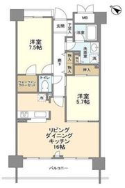 ブリリアントヨス 702 間取り図