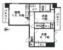 グラーサ中野坂上 7階 間取り図