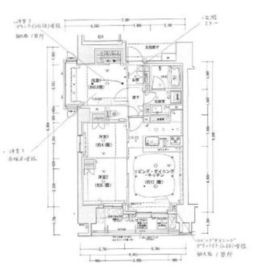 ザ・パークハウス日本橋人形町 3階 間取り図