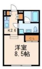 パセオ武蔵小山3 101 間取り図