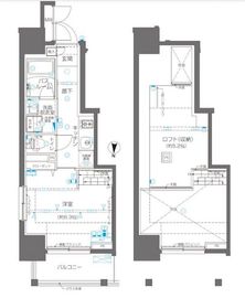 ZOOM錦糸町 11階 間取り図
