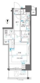 ZOOM錦糸町 2階 間取り図