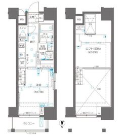 ZOOM錦糸町 11階 間取り図