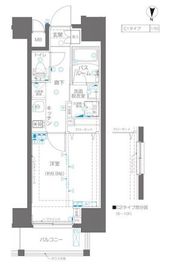 ZOOM錦糸町 2階 間取り図