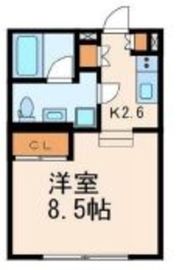 パセオ武蔵小山3 102 間取り図