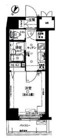 パレステュディオ渋谷ウエスト 8階 間取り図