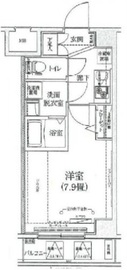 ティモーネ深川リーヴァ 4階 間取り図