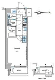 ルフォンプログレ糀谷 207 間取り図