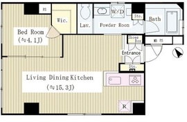 UH蔵前 501 間取り図