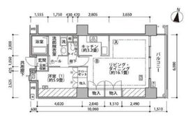 東雲キャナルコートCODAN 18-721 間取り図