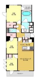 ウィルローズ八丁堀レジデンス 4階 間取り図