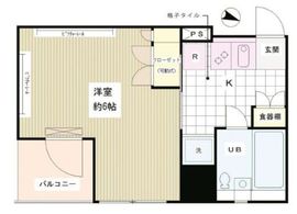 レオーネ三越前 302 間取り図