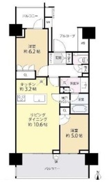グランドメゾン神楽坂 10階 間取り図