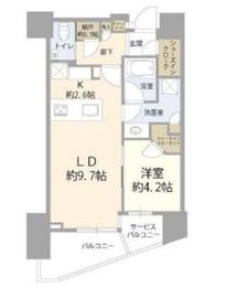 ブリリアザ・タワー東京八重洲アベニュー 18階 間取り図