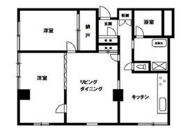 鳥居坂レジデンス 3F1 間取り図