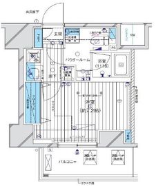 メインステージ目黒3 3階 間取り図