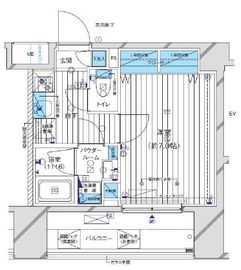 メインステージ目黒3 4階 間取り図