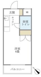 セゾン代官山 403 間取り図