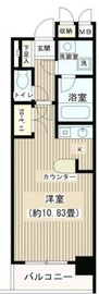 ノナプレイス渋谷神山町 301 間取り図