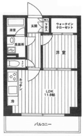 レグノ・カリテ品川シーサイド 14階 間取り図