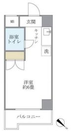 セゾン代官山 703 間取り図