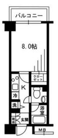 レジディア荻窪 307 間取り図