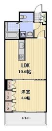 グランカーサ浅草 605 間取り図