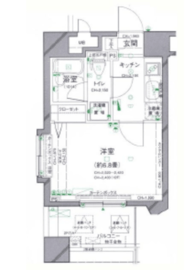 パレステュディオ渋谷ウエスト 5階 間取り図