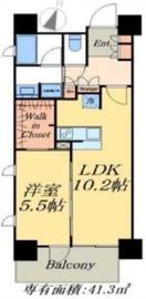 サンクレイドル千代田岩本町 801 間取り図