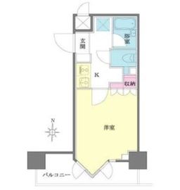 THEパームス学芸大学 203 間取り図