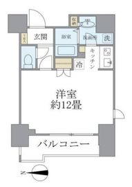 ヒューマンハイム新御徒町 203 間取り図