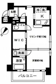 レジディア代々木2 201 間取り図