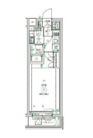 セジョリ中野新橋レジデンス 206 間取り図