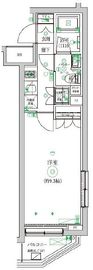 セジョリ中野新橋レジデンス 204 間取り図