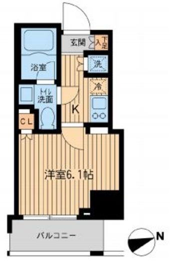 レジデンス大森 904 間取り図