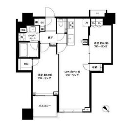 シティタワー武蔵小山 8階 間取り図