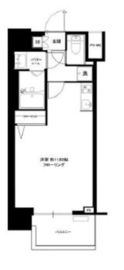 シティタワー武蔵小山 8階 間取り図