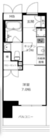 六本木グランドタワーレジデンス 3階 間取り図