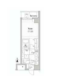 シーフォルム西新宿五丁目 3階 間取り図